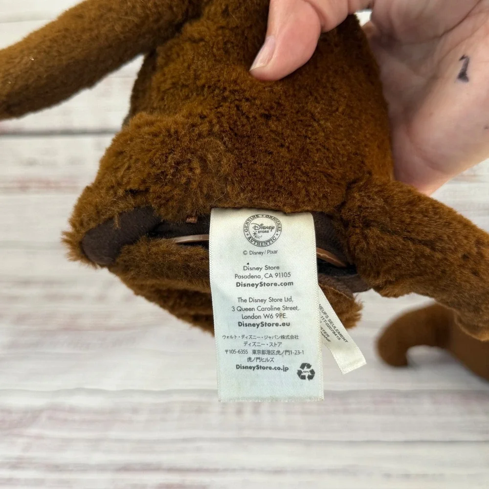 Disney Store‎ Finding Dory Interactive Cuddle Otters Magnetic Plush Set Brown